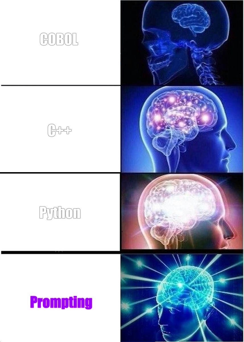 evolution of programming languages 🤡