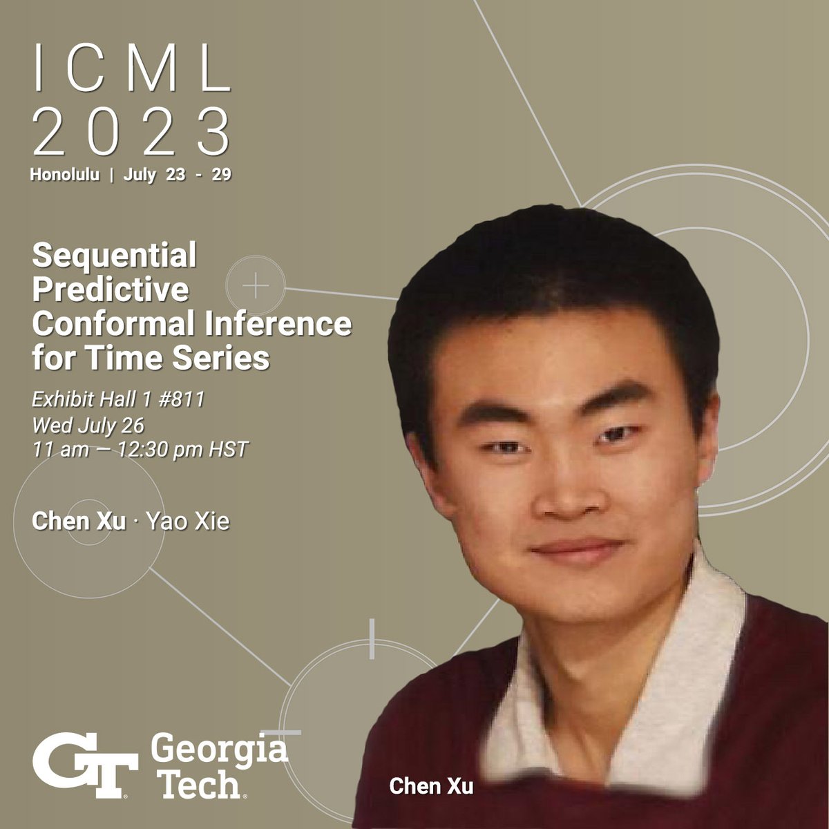 Morning #ICML2023! Check out some of our students presenting today. Poster Session highlights from @GeorgiaTech. More at sites.gatech.edu/icml-2023/rese…
