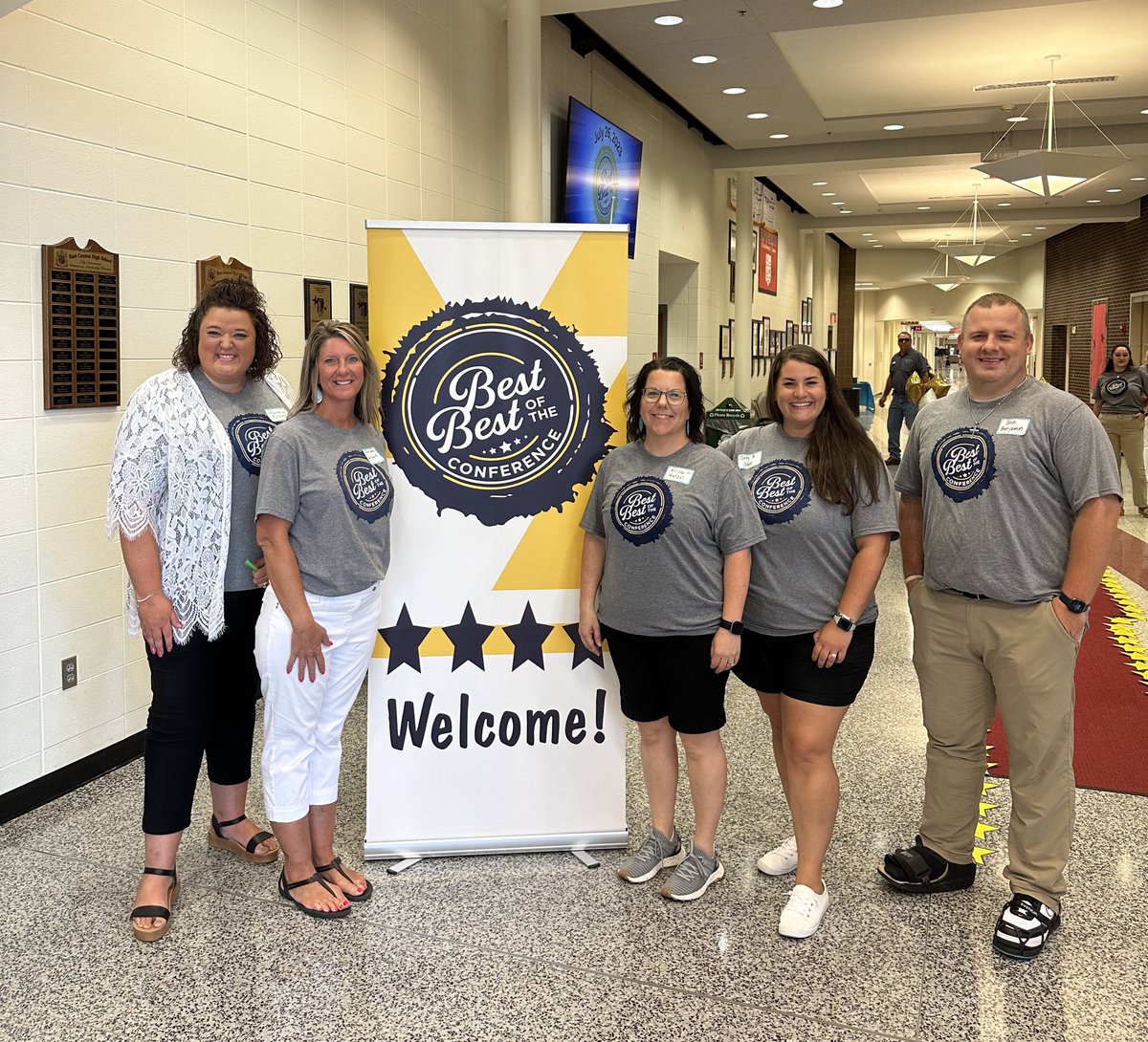 Proud to work with this Guiding Coalition to pull off a fantastic <a href="/BOTBConference/">Best of the Best</a>!!!
 (Missing in Action from 📸: Jamie Roth, Kelley Roth, Holly Patz)

#WatchSunmanDearborn <a href="/S_DCSC/">Sunman-Dearborn Community Schools</a>  <a href="/INeLearn/">Indiana Digital Learning</a>