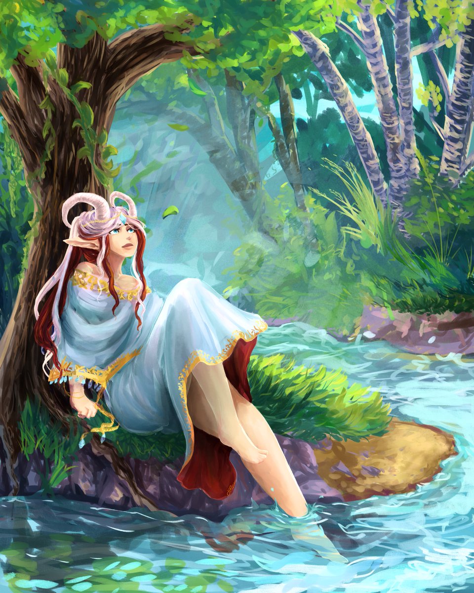 Jafleurs's tweet photo. Getting back into digital painting
#ClipStudioPaint #OC https://t.co/rzgHSra5P2