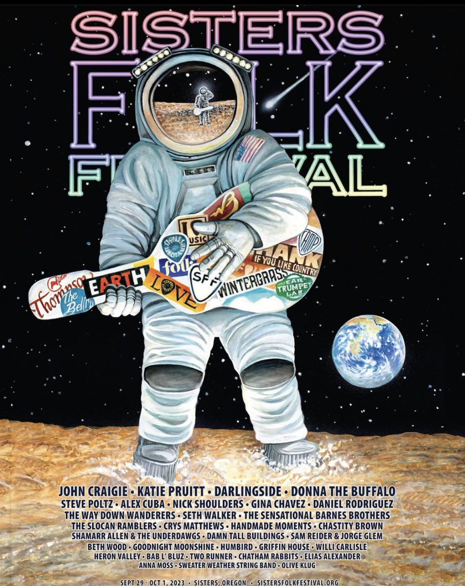 We’re comin for ya <a href="/sistersfolkfest/">Sisters Folk Festival</a> 👩‍🚀