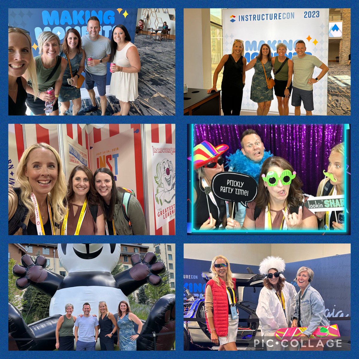 Wow. Incredible first few hours of learning! @TTrzebiatowski @reginaldjsmith @appyteacher #momentsatinstcon23 #INSTCon23 #MakingMoments #canvasfam