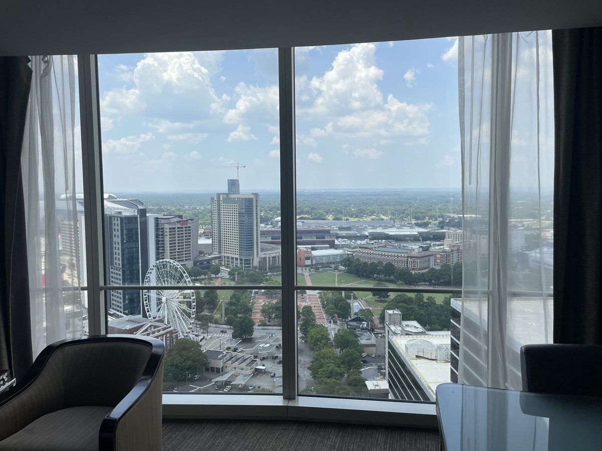 Hellooo Atlanta! Geet high as owt! #Hwtl #ToonArmy #nufc