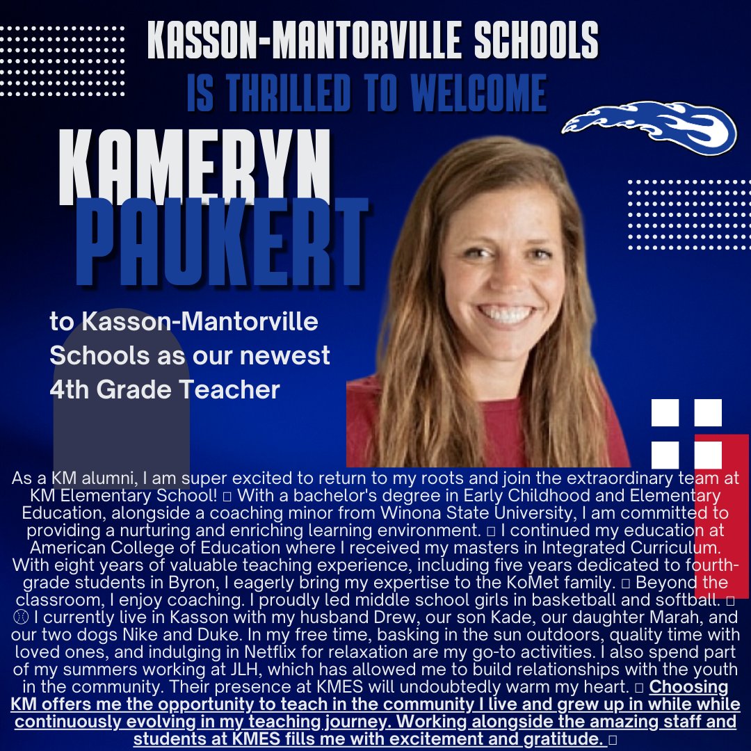 KM Schools tweet media