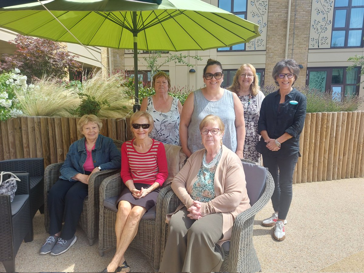 Schaper_LibDems's tweet photo. Huge thanks to the whole team at #SurbitonianGardens Nursing Home allowing us use of their garden to run a pilot programme offering sensory relaxation and breathing sessions for residents from the #Berrylands area - great feedback and I loved working with Cllr. Sue Ansari! https://t.co/pDmRht7c6x