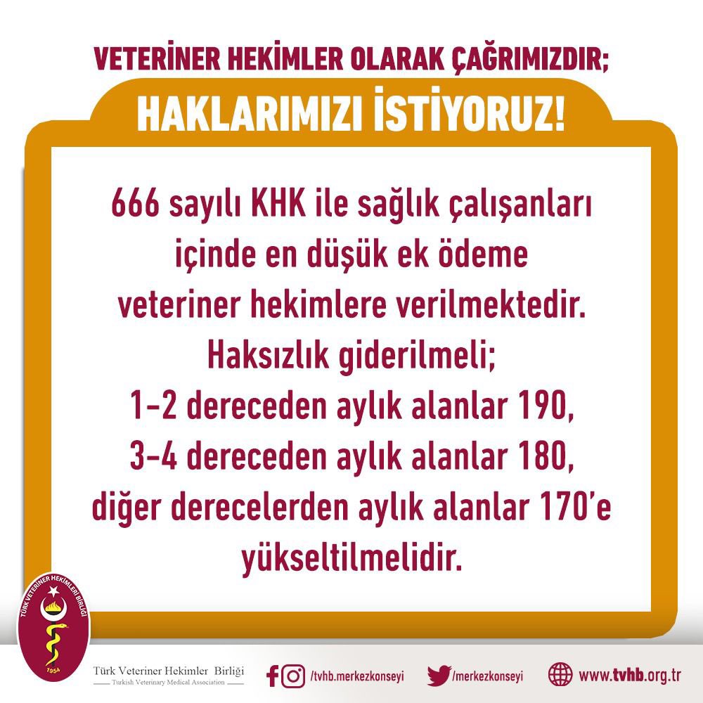 Türk Veteriner Hekimleri Birliği tweet media