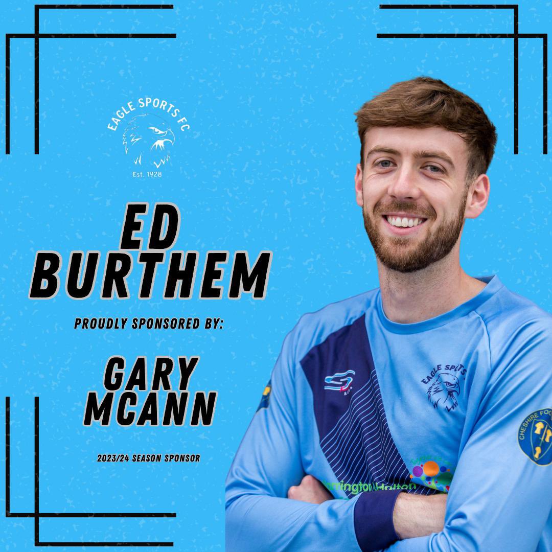 𝗣𝗟𝗔𝗬𝗘𝗥 𝗦𝗣𝗢𝗡𝗦𝗢𝗥𝗦

Thank you to Gary McCann for sponsoring Ed Burthem (<a href="/Edburthem8/">Ed</a>) ahead of the 2023/2024 season. 

#Upthegulls 🦅