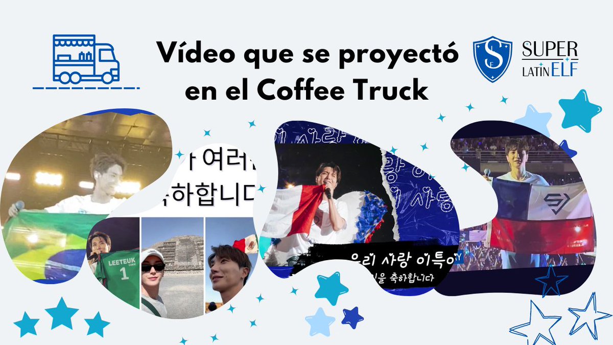 💙VÍDEO QUE SE PROYECTÓ EN EL COFFEE TRUCK PARA LEETEUK

¡SÍ! El mismo que vió <a href="/special1004/">Lee Teuk</a> 😊

🔴Aquí el link y no olvides activar la calidad 1080p50 para que lo disfrutes al máximo 💙
youtu.be/TE-eMb1q-Oo

¡Suscríbete al canal y activa la campanita!