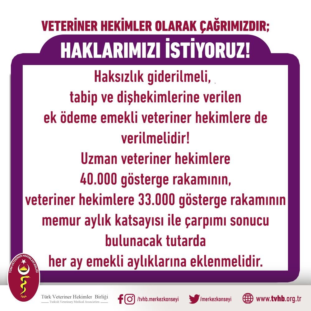 #KamuVeterinerHekimiDuy #SendikaVetHekimiUnutma