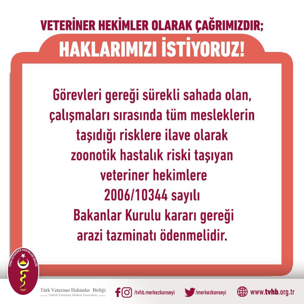 Türk Veteriner Hekimleri Birliği tweet media