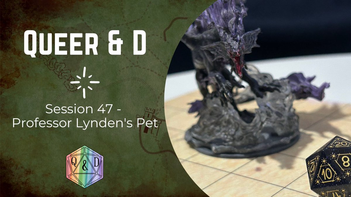 Queer_N_D's tweet photo. New Episode!
With the stakeout complete, all that is left to do is complete the fake census and infiltrate the Professor's home, but will it go as planned?
#dnd #dungeonsanddragons #ttrpg #queernd
WATCH 'Session 47 - Professor Lynden's Pet' β‘οΈ
https://t.co/608dpI7DWt https://t.co/ROsiFm3qez