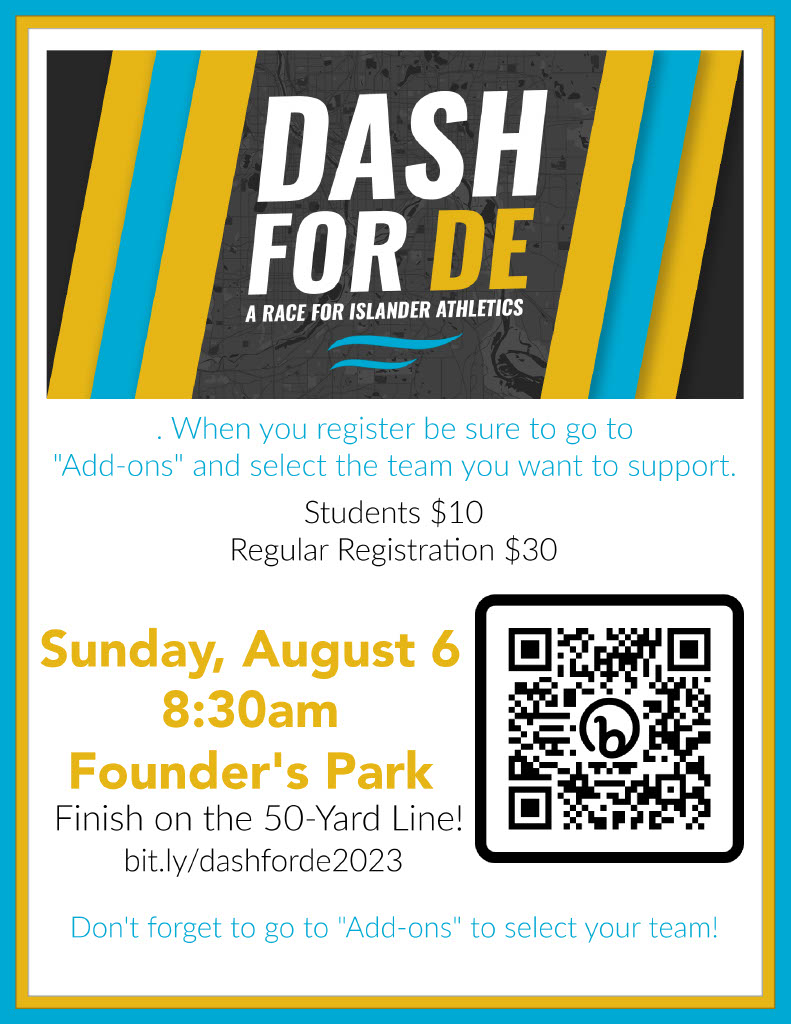 DeLaSalle Activities is having a 5k Race/Walk during Alumni Weekend.
Don't Miss Out! Spread The Word!