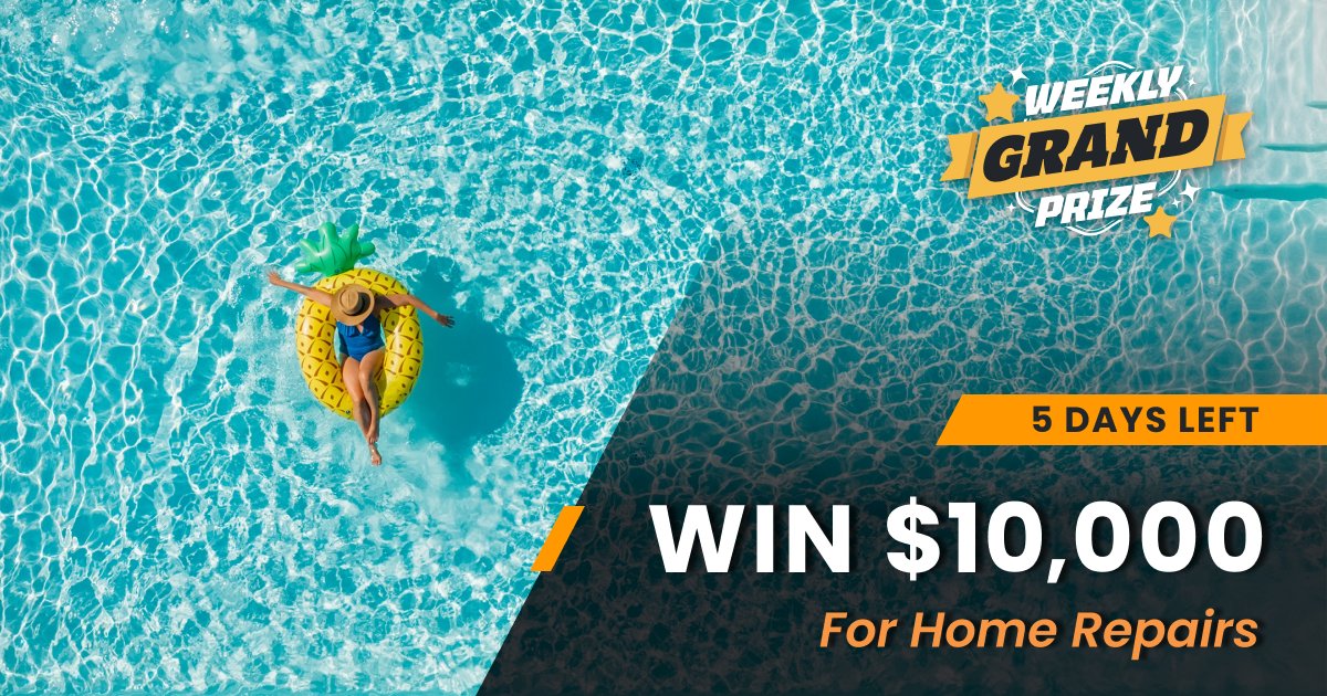 You can put in a pool with the cash - but would you? Let us know in the comments what you’d do with the money and grab 10X Entries to win for answering some more fun questions here: bit.ly/44WVWW6