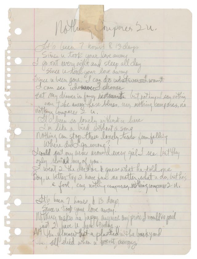 PrinceMuseum's tweet photo. Rest in peace Sinead O’Connor. https://t.co/juEZ7Q1cYy