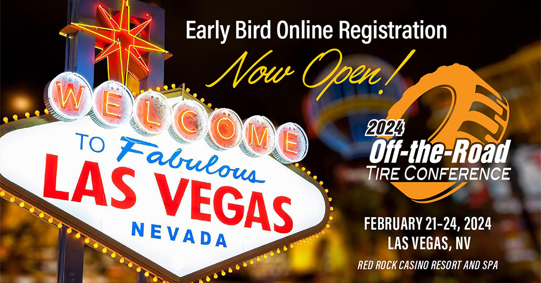 With a new online registration system, TIA is making it easier than ever to register for the 2024 Off-the-Road Tire Conference in Las Vegas. Take advantage of Early Bird pricing and register online today: tireindustry.org/events/otr/
#tiresafety