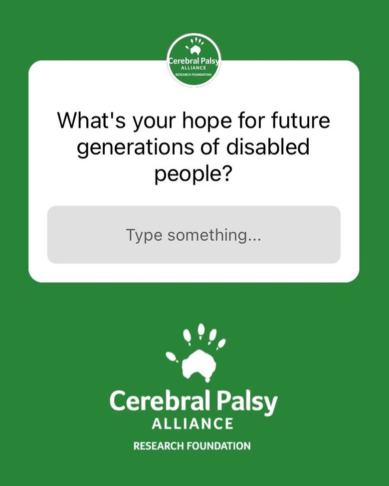 What’s your hope for future generations of #disabled people? 

It’s the last week of #DisabilityPrideMonth &amp; 7/26 marks the 33rd anniversary of the #ADA.  

We want to know what you’re feeling hopeful about as you reflect on your disability, our community &amp; our future?