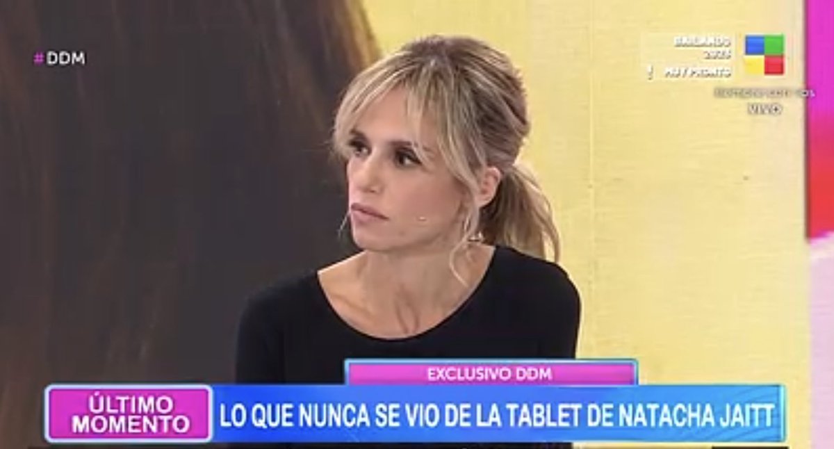 MoskitaMuertaOk's tweet photo. RATING | EL DATO ✍️
Sube a 4,5 puntos #DDM con lo que nunca se vio de la tablet de Natacha y se ubica segundo en la franja https://t.co/Lfm8pDvO7m