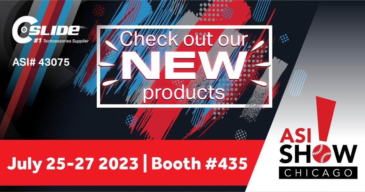 WebcamCovers's tweet photo. Visit us at ASI Chicago and check out our new products at booth #435
https://t.co/ok5jrC9WUw 
#cslide #promo #promoproducts #promotionalproducts #ASI #ASIShow #ASIShowChicago #tradeshow #ASIChicago https://t.co/erX9LtGnzf