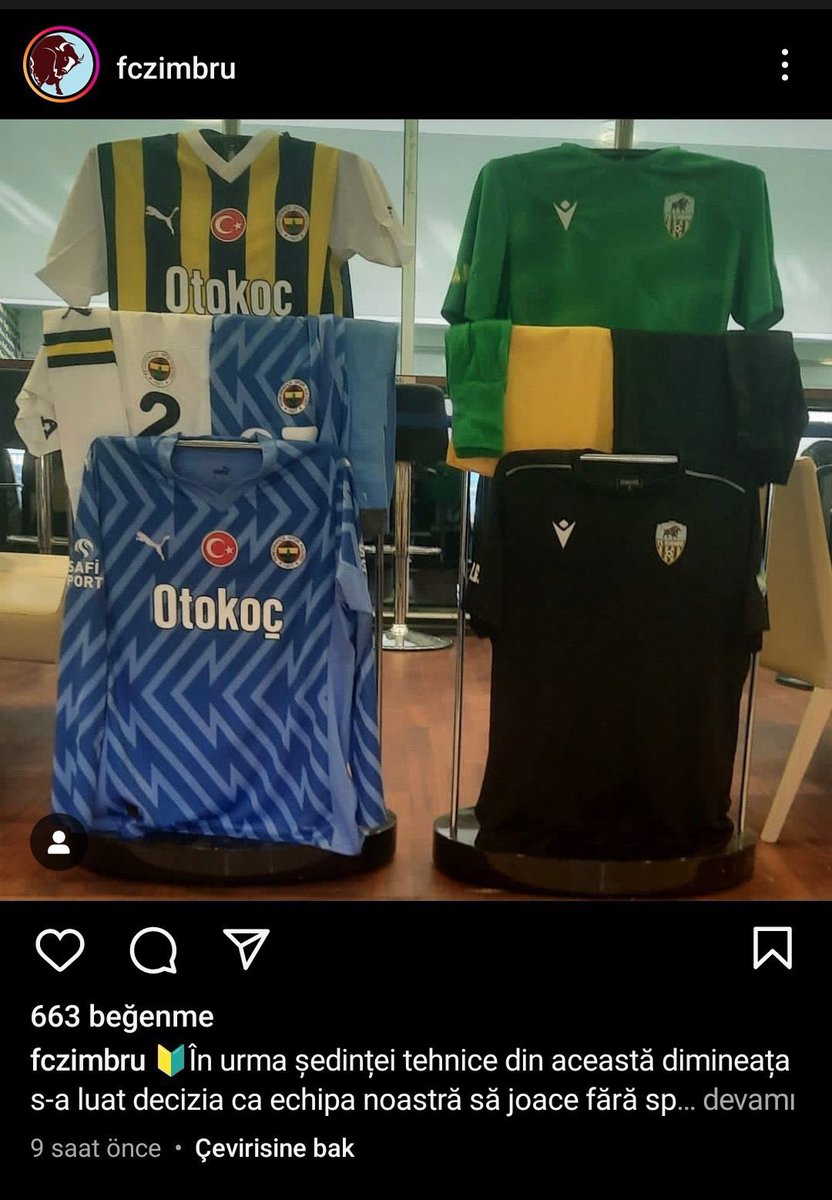 Fenerbahçe used the starless jersey in the promotion of the jersey before the match.

Fenerbahçe's starless logo is also present on the scoreboard in the stadium.

How can Fenerbahce play the game with a fake 5-star jersey?

#UEFAcheckFBemblem <a href="/UEFA/">UEFA</a>