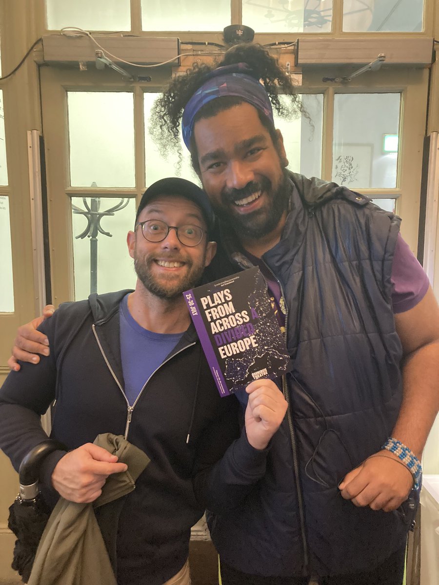 Out of the Wings (@outofthewings) on Twitter photo Our William and Almiro are in the house for <a href="/ArtTranslated/">Art Translated</a> at <a href="/OmnibusTheatre/">Omnibus Theatre</a>! Italy tonight and more plays from across Europe here all week. omnibus-clapham.org/art-translated/ Our William and Almiro are in the house for <a href="/ArtTranslated/">Art Translated</a> at <a href="/OmnibusTheatre/">Omnibus Theatre</a>! Italy tonight and more plays from across Europe here all week. omnibus-clapham.org/art-translated/