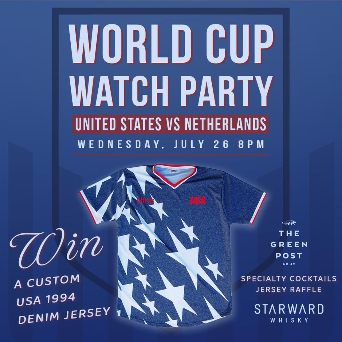 Tonight with <a href="/StarwardWhisky/">STARWARD Whisky</a>!!

#USWNT #greenpostpub #lincolnsquare #FIFAWomensWorldCup