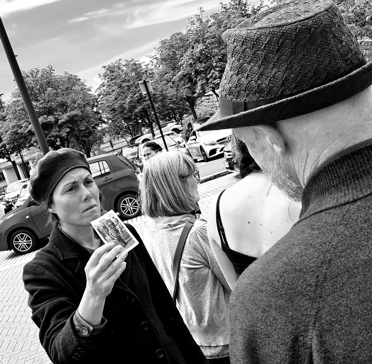 What a powerful, touching and funny performance from @ciakamchatka today outside <a href="/centremk/">centre:mk</a> - the engagement with the crowd was mesmerising.

Catch them again at #MiltonKeynes Market tomorrow (27th) for their last performance. More photos on our FB page.

#ifmkfest #kamchatka