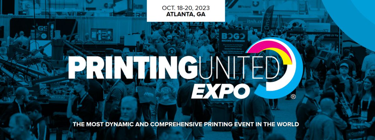 MullerMartiniNA's tweet photo. Muller Martini is excited to attend PRINTING United Expo 2023 in Atlanta, Georgia - October 18-20, 2023. Visit us at booth #B1617 Learn more at https://t.co/8KWNMxH431
#mullermartini #yourstrongpartner #printingindustry #printing #PRINTINGUnited2023 #atlantageorgia #PRINTIN ... https://t.co/lWzrP8bg35