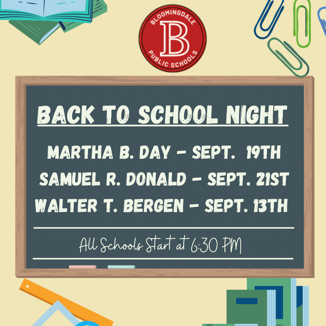 Bloomingdale Public Schools (NJ) tweet media