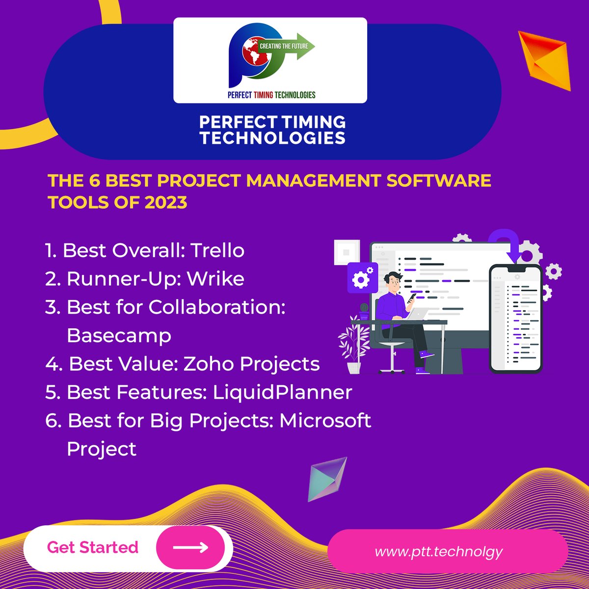 pttglobal's tweet photo. Best Project Management Software Tools

Read here: https://t.co/WyA5RkoLcy

#PTT #PTH #webdevelopment #trendingnews #techtrends #perfecttimingtechnologies #technologytrends  #technology #techdaily #interestingtechnology #technologysolutions #tech #cybersecurity #techie #techno https://t.co/uF3AgOsaXL
