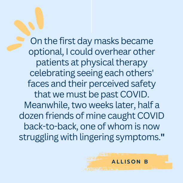 CovidSafeMD's tweet photo. #COVID is in the air, so why are our healthcare providers telling us it's safe to unmask during visits? We need to #KeepMasksInHealthcare to make healthcare safer for everyone. https://t.co/3XtemBexCU