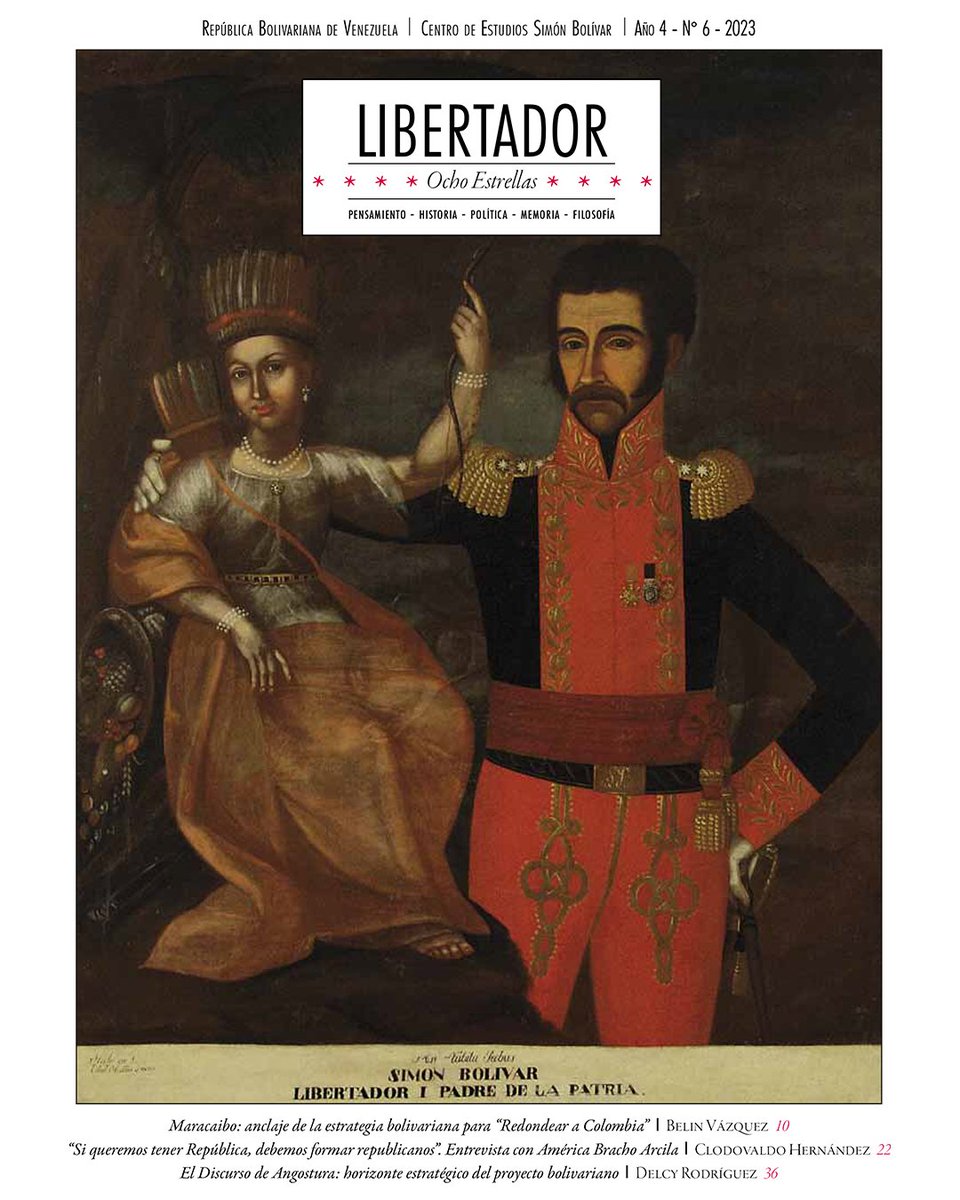 Disfruten de la revista “Libertador 8 Estrellas N° 6”, dedicada al Bicentenario de la Batalla Naval del Lago de Maracaibo, en la que se describe la importancia estratégica de la victoria conquistada por nuestros Libertadores y Libertadoras. ==> bit.ly/3Y9hQ6d