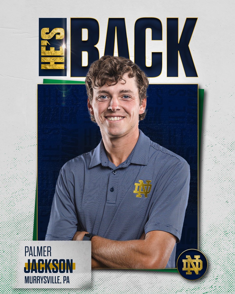 Notre Dame Men's Golf tweet media
