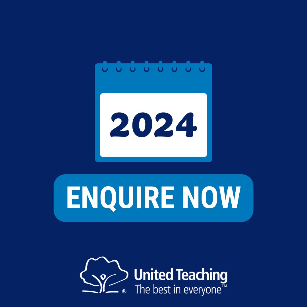 Thinking about training to teach next year?

Enquire now and you’ll be the first to hear when 2024 applications open.

Submit your details here 👉 ow.ly/8nAk50PlPUX