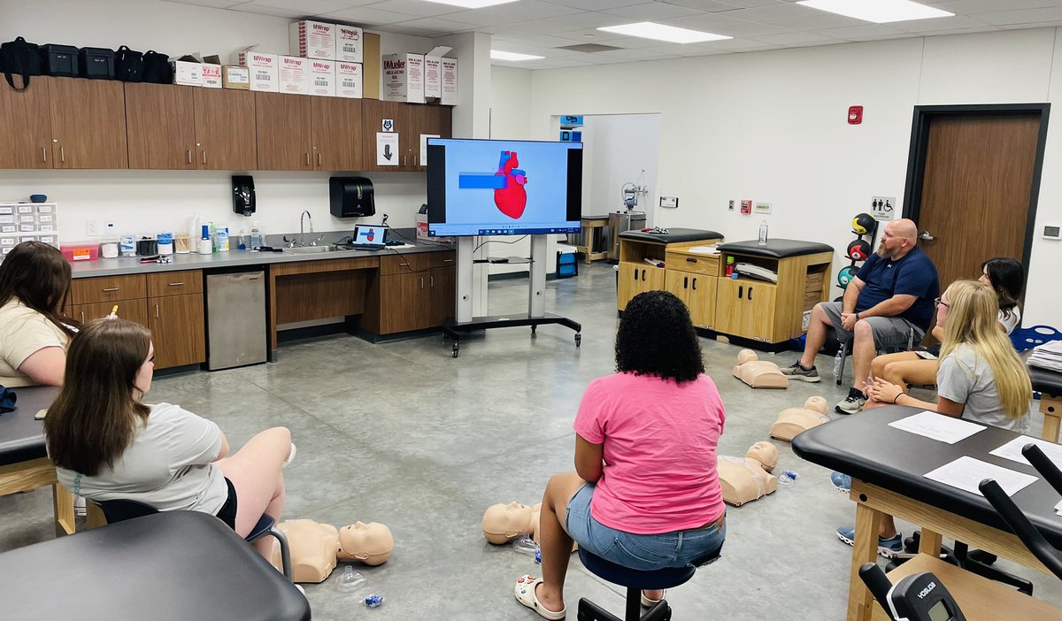 It’s about that time! Students and coaches getting CPR/first aid certified to provide the best care possible to our student athletes.