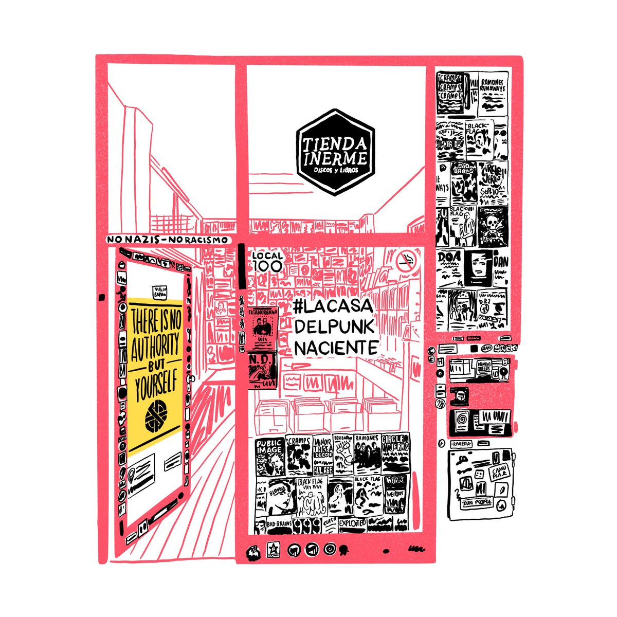 Lxs esperamos de lunes a viernes de 15 a 19hs y sábados de 12 a 16hs en #lacasadelpunknaciente 

Av Santa Fe 2450 local 100 - Galeria Americana (Tercer nivel) CABA