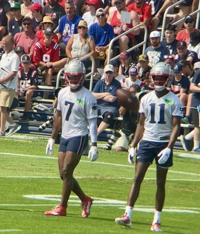 Juju Smith Schuster and Tyquan Thornton 

👀