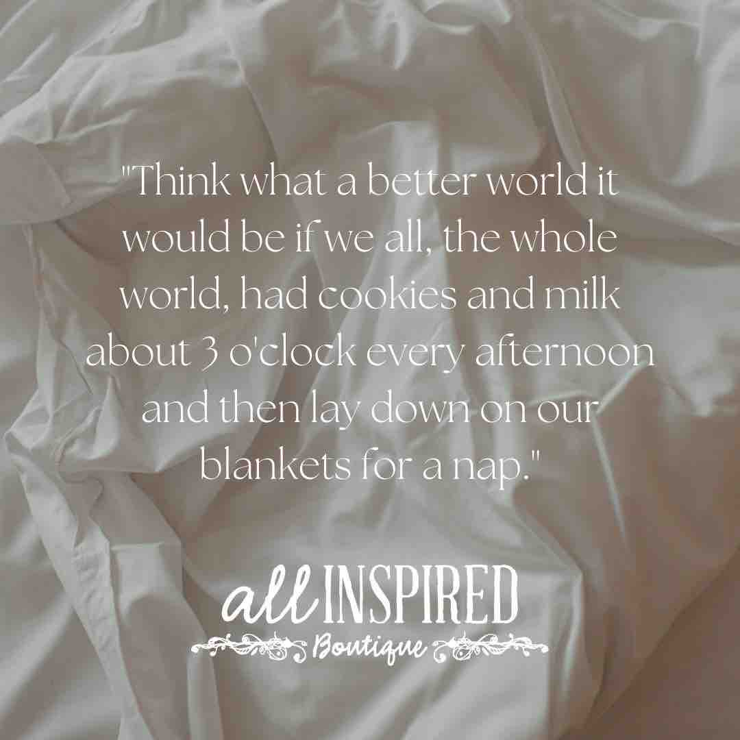 All_Inspired_A's tweet photo. A world that we want to live in, that’s for sure! What a DREAM. 💤💭🍪🥛

#quote #quoteoftheday #qotd https://t.co/eY4zuPTvab
