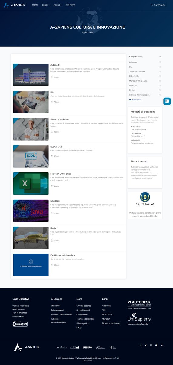 danielehttps's tweet image. 1yr of #development on this @moodle project for @asapiens 😅 its my baby 🩷 just found a beautiful @MoodleMootIT community and a new (to me) way to improove my #developer skills. I just focused on the best #uxdesign & #uidesign for trainees...
🖥️ asapiensondemand.com
