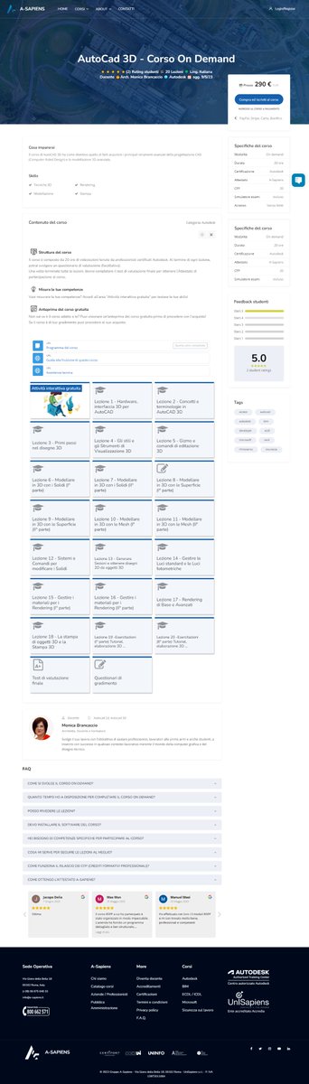 danielehttps's tweet image. 1yr of #development on this @moodle project for @asapiens 😅 its my baby 🩷 just found a beautiful @MoodleMootIT community and a new (to me) way to improove my #developer skills. I just focused on the best #uxdesign & #uidesign for trainees...
🖥️ asapiensondemand.com