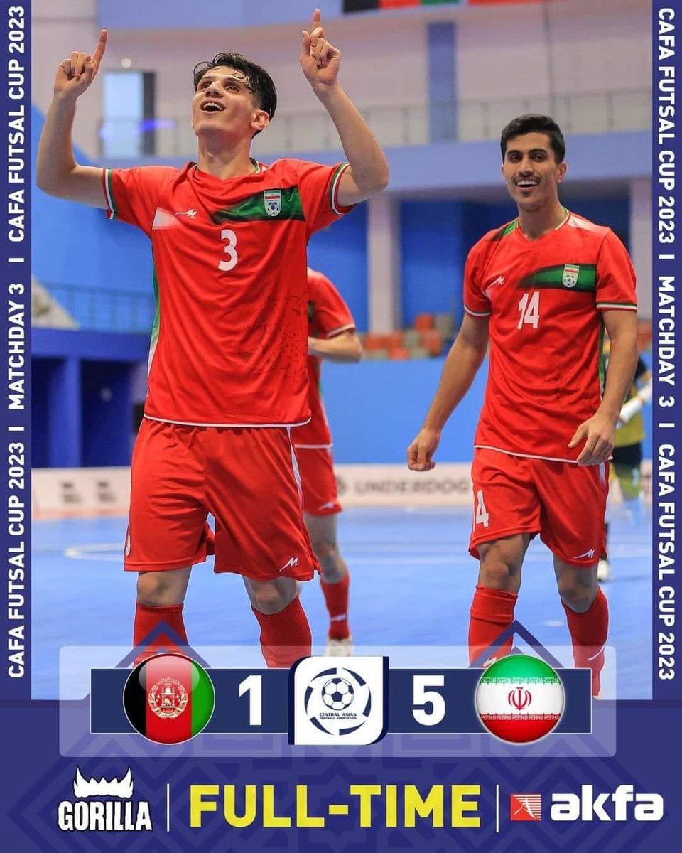 KoshTaib's tweet image. د افغانستان فوټسال ملي لوبډلې د مرکزي آسيا فوټسال سياليو کې له ايران څخه ۵__۱  ماته وخوړه.
#Afghanistan #Futsal #KAFA #Iran