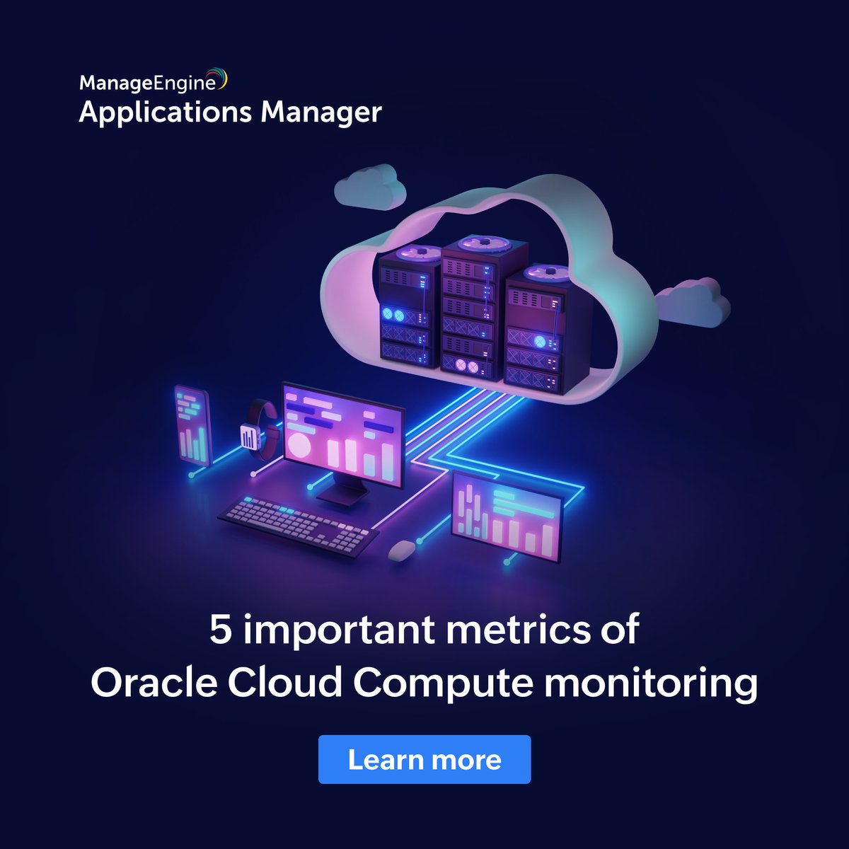 Learn about the key performance metrics you need to look out for while monitoring your Oracle Cloud Compute instances at: blogs.manageengine.com/application-pe…

#ManageEngine #ApplicationsManager #CloudMonitoring #OracleCloud