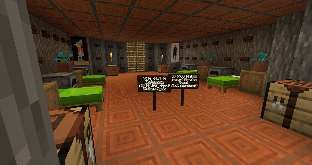 TheButtonBandit's tweet image. This Hotel Situation Is Cute, It Has Buttons Now.