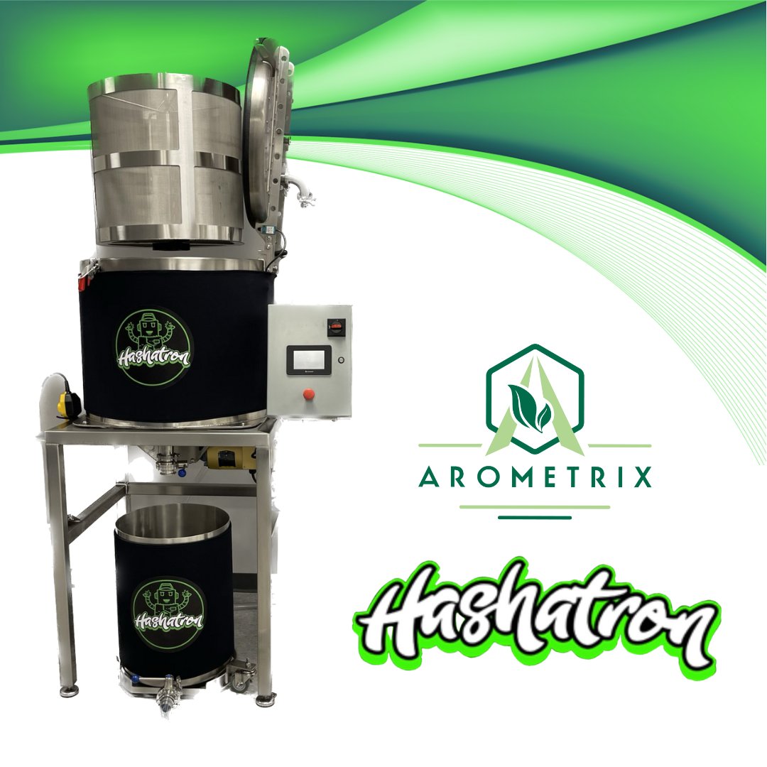 arometrix's tweet image. Continuing our series on the Arometrix X Hashatron collab, we’re featuring @hashatron’s Craft Series Double Wall Washer. It’s a powerful and easy to use single operator washer!
#arometrix #hashatronusa #cannabis #research #collaboration #extraction #processing #cbd #thc #rnd