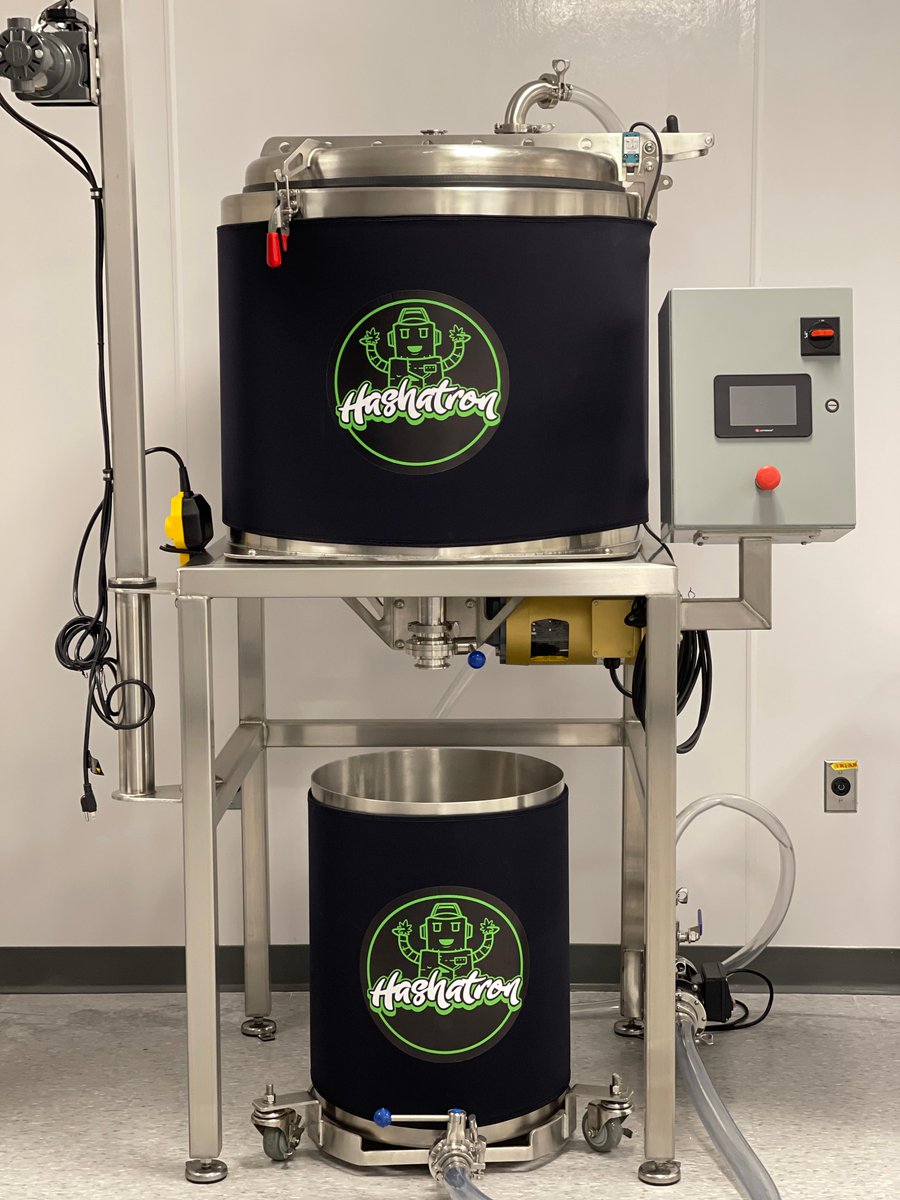 arometrix's tweet image. Continuing our series on the Arometrix X Hashatron collab, we’re featuring @hashatron’s Craft Series Double Wall Washer. It’s a powerful and easy to use single operator washer!
#arometrix #hashatronusa #cannabis #research #collaboration #extraction #processing #cbd #thc #rnd