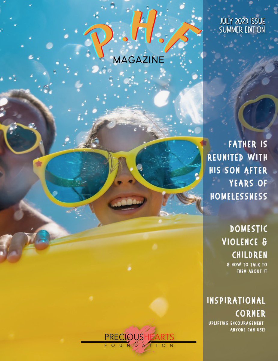 PHFoundationINC's tweet photo. PHF Magazine July Issue 2023!! Checkout the amazing articles https://t.co/PnivVur4jw https://t.co/dc2aaqYWw3