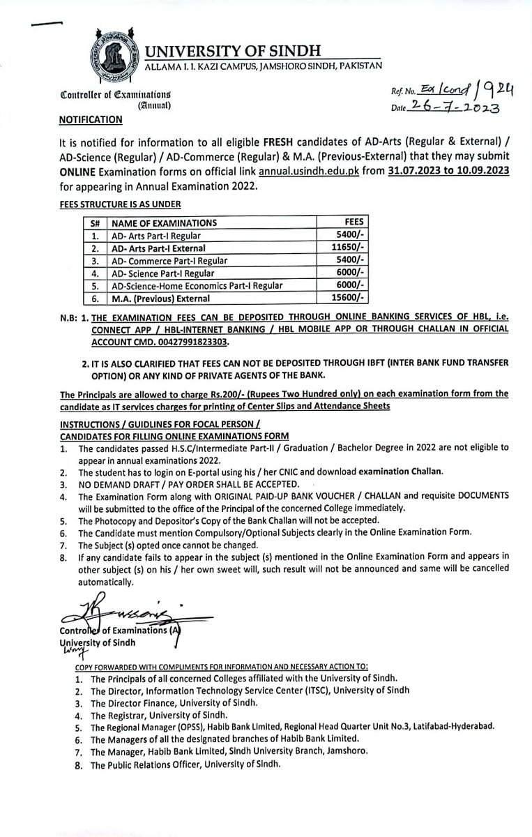 University of Sindh (@usindh) on Twitter photo 