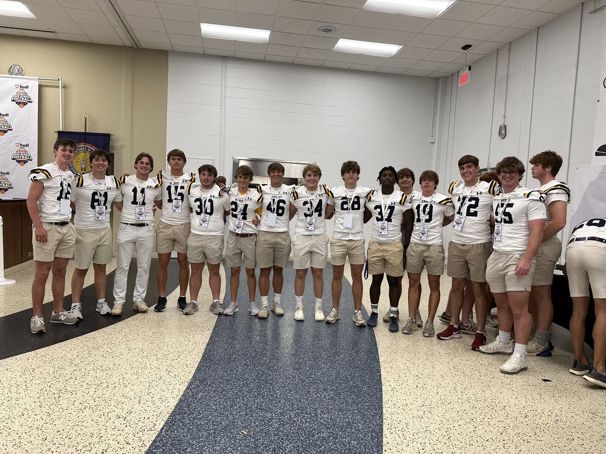 .<a href="/wareagles_fball/">Marist Football</a> are here today for the first annual #GAHSFootballMediaDay

They open their season versus 6A state finalist Gainesville 👀

<a href="/RustyMansell_/">Rusty Mansell</a> <a href="/najehwilk/">Najeh Wilkins</a> <a href="/MansellKaylee/">Kaylee Mansell</a>