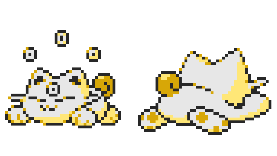 DrLavaYT's tweet photo. Lost Pokemon of the Day: Kōnya

Originally meant as stage 1 of the Meowth family, Kōnya was created for Gen 1, but ended up getting cut. Then Kōnya was later planned for inclusion in Gen 2, but got cut again.

(Photo descriptions &amp; more info continued in thread below) (1/4) https://t.co/aviEiv4aqC