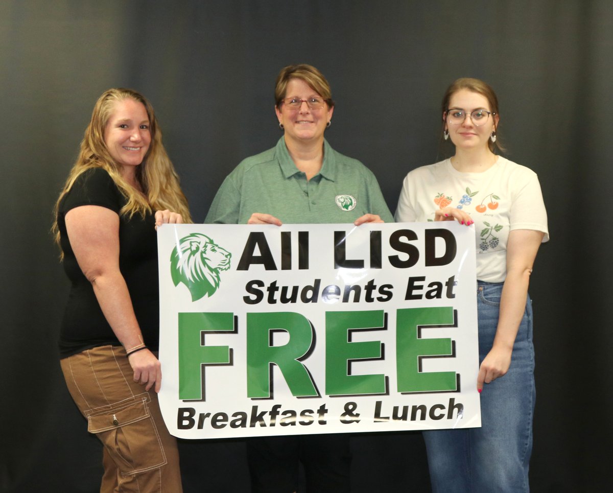 LISD will continue its policy to operate the Community Eligibility Program (CEP) under the National School Lunch Program and School Breakfast Program for the 2023-2024 school year. Schools qualifying to operate CEP serve breakfast and lunch to all children at no charge.