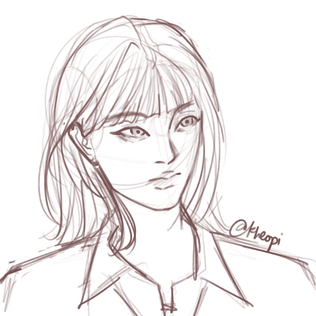 Arrisea messy sketch